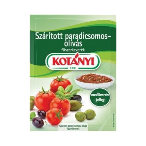 Kotányi szárított paradicsomos-olívás fűszerkeverék 25g