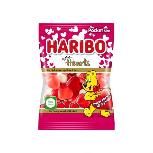 Haribo love-herzen (szívek) 100g