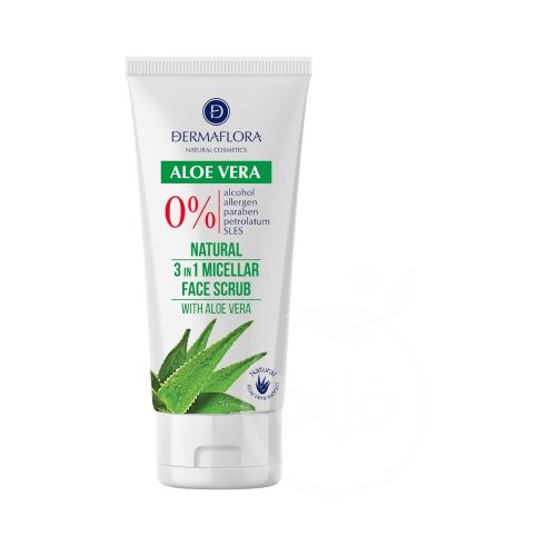 Dermaflora 0% micellás arcradír aloe vera 100 ml