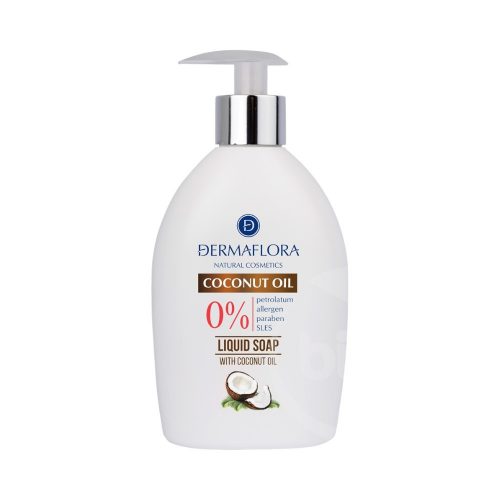 Dermaflora 0% folyékony szappan kókuszolaj 400 ml