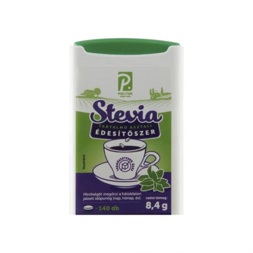 Politur stevia tartalmú édesítő tabletta 140 db