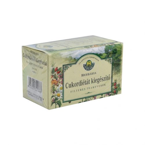 Herbária cukordiétát kiegészítő tea 20x1,5g 30 g