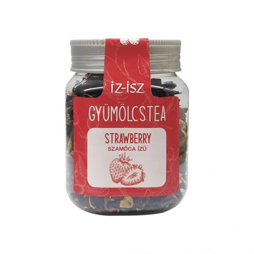 Íz-isz gyümölcstea szamóca ízű 120 g