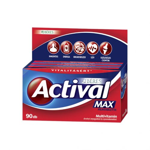 Béres actival max multivitamin filmtabletta 90 db