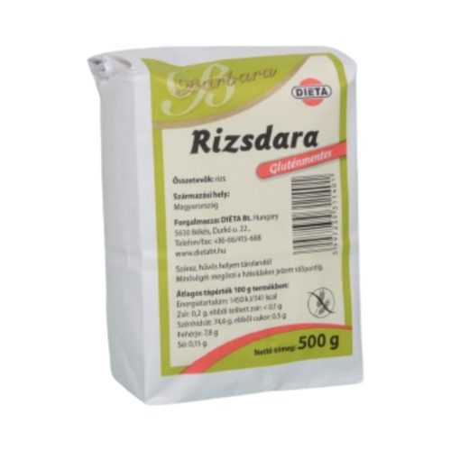 Barbara gluténmentes rizsdara 500g