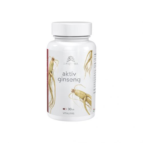 Bioextra aktív ginseng kapszula 30 db