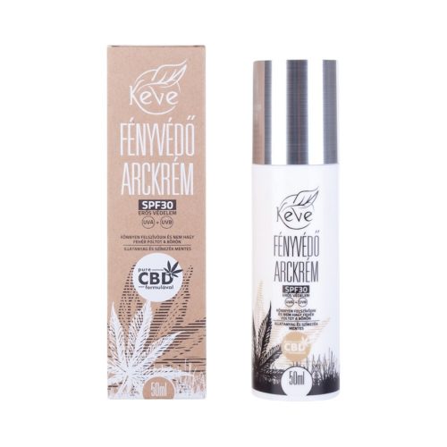 Keve cbd fényvédő arckrém 50 ml