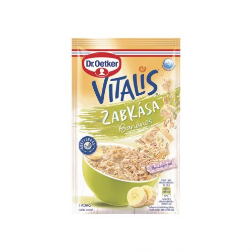 Dr.oetker vitális zabkása banános