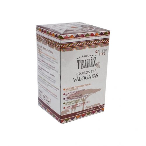 Teaház rooibos tea válogatás 20x1,5g