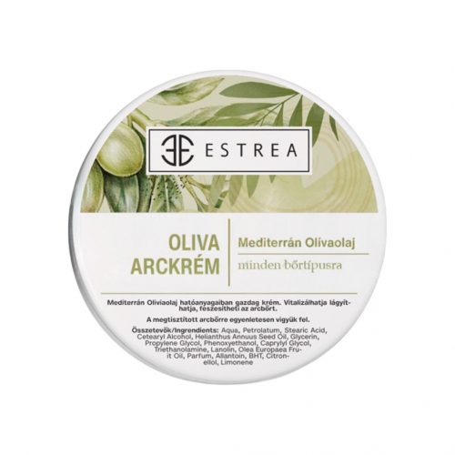 Estrea oliva bőrfeszesítő arckrém stresszes bőrre 80 ml