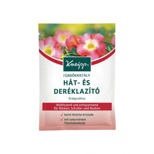 Kneipp hát és deréklazító fürdőkristály ördögcsáklya 60g