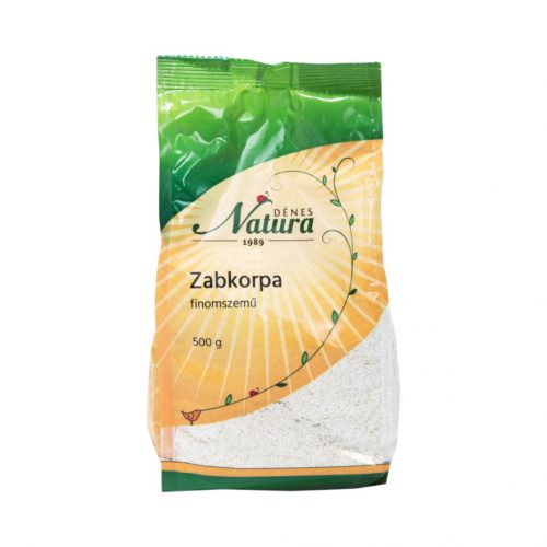 Natura zabkorpa finomszemű 500g