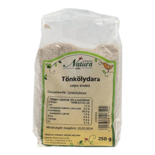 Natura teljes kiőrlésű tönkölydara 250g