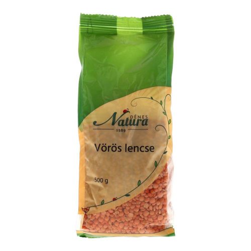 Natura vöröslencse 500g