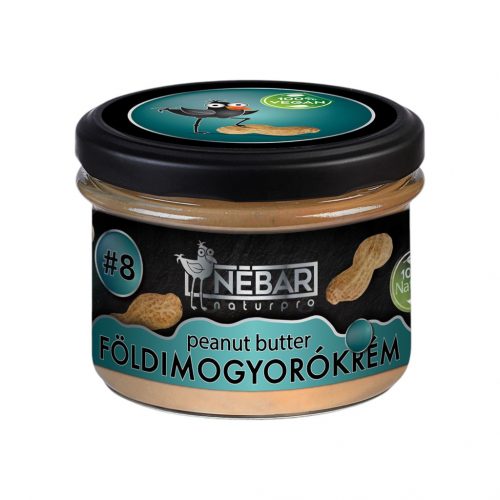 Nébar naturpro 100% földimogyorókrém 180g