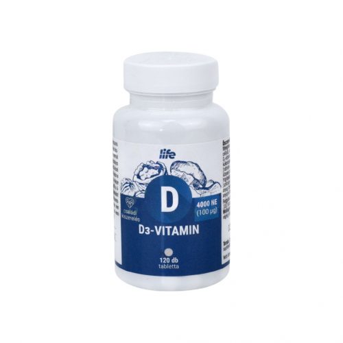 Life d3 vitamin 4000ne filmtabletta 120 db