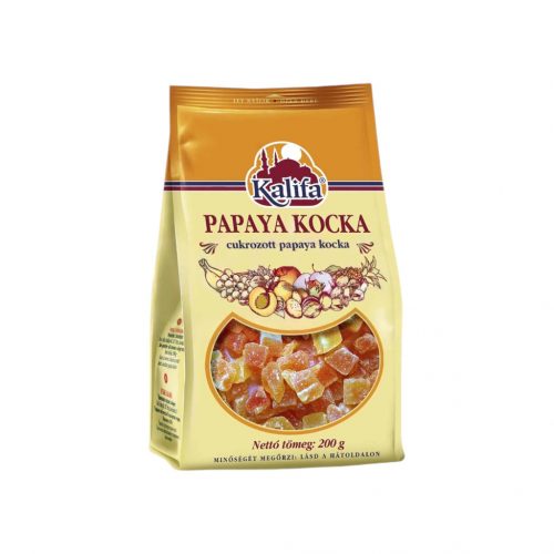 Kalifa papaya kocka kandírozott 200g