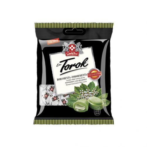 Dr. Torok keménycukor borsmenta-fodormenta candybon 75g