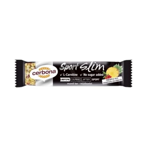 Cerbona szelet slim ananászos-goji bogyós 35g