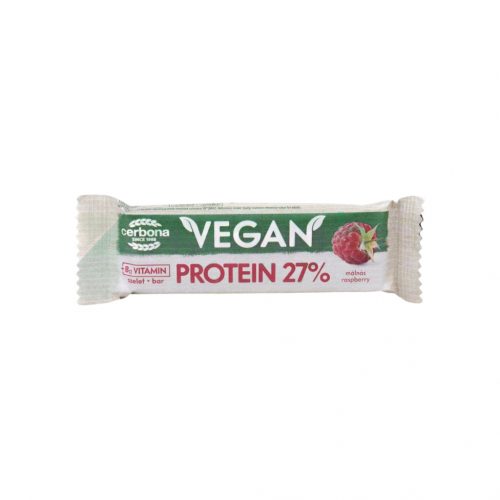 Cerbona vegán szelet proteines málna 40g