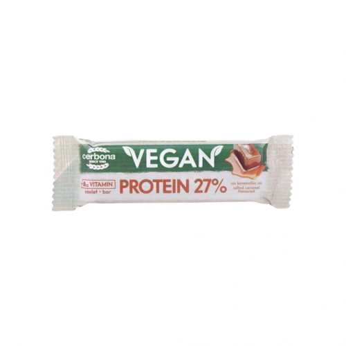 Cerbona vegán szelet proteines sós-karamellás 40g