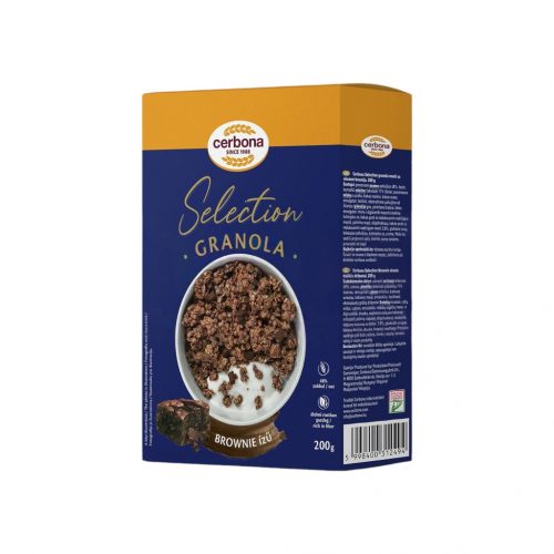 Cerbona granola selection brownie 200 g