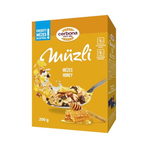 Cerbona müzli mézes 200 g