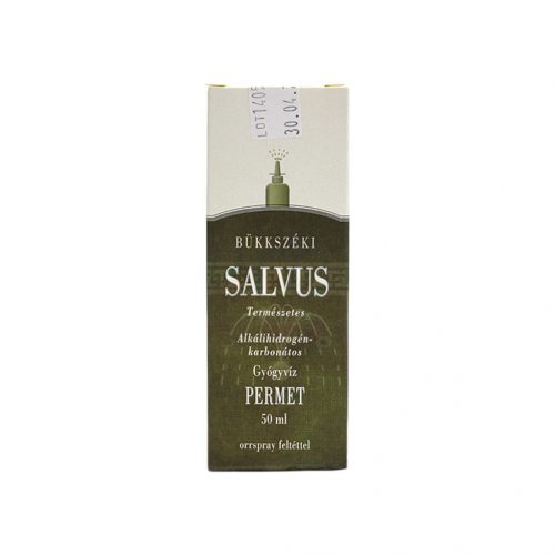 Salvus gyógyvíz permet orrspray feltéttel 50ml