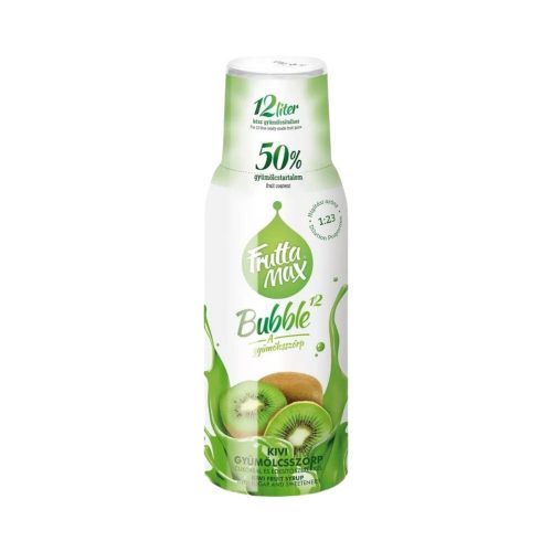 Fruttamax bubble 12 kivi gyümölcsszörp 500 ml