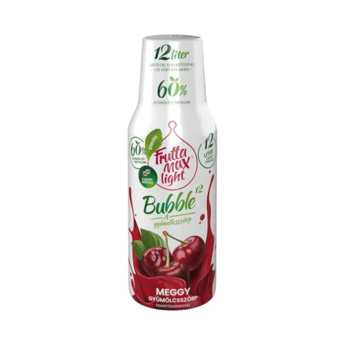 Fruttamax bubble 12 meggy 500 ml