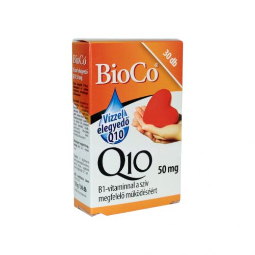 Bioco q10 50mg kapszula vízzel elegyedő 30 db