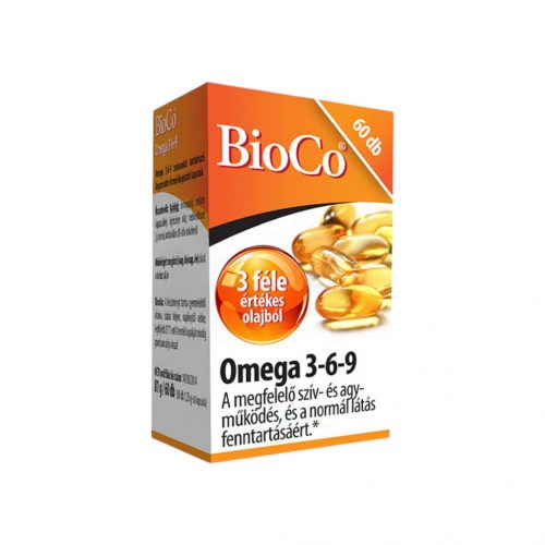 Bioco omega 3-6-9 kapszula 60 db