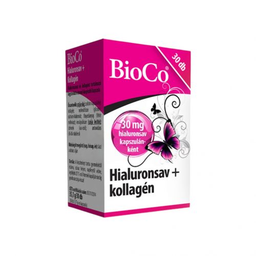 Bioco hialuronsav+kollagén kapszula 30 db