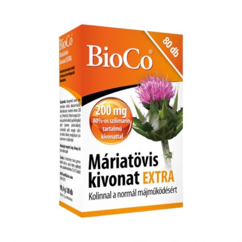 Bioco máriatövis kivonat extra tabletta 80 db