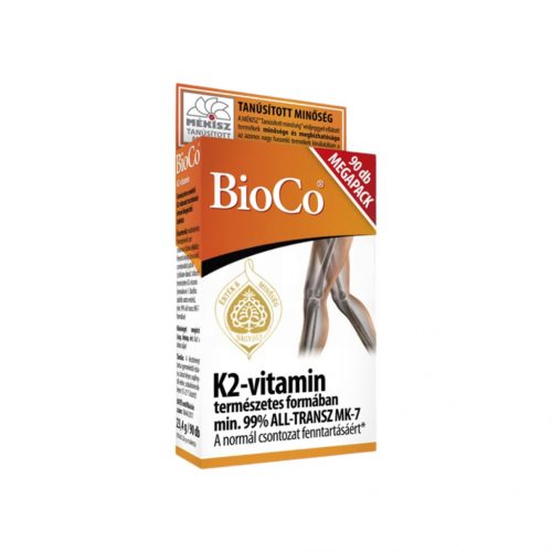 Bioco k2 vitamin tabletta 90 db