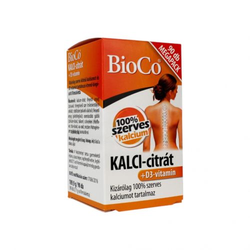 Bioco kalci-citrát+d3-vitamin filmtabl.