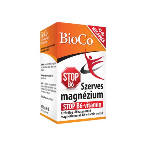 Bioco szerves magnézium stop b6-vitamin 90 db