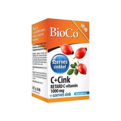 Bioco c+cink retard c-vit. 1000mg 60 db