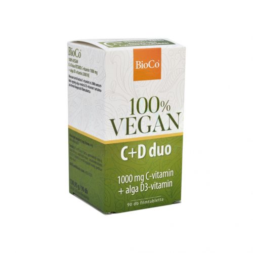 Bioco vegán c+d-vitamin duo tabletta