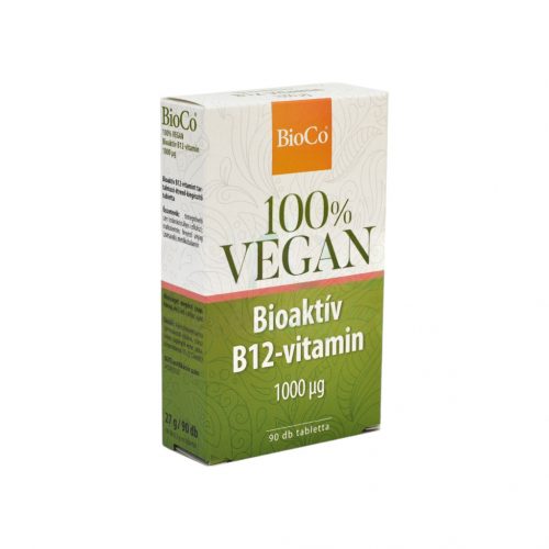 Bioco vegán bioaktív b12-vitamin tablett