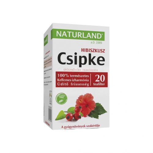 Naturland csipke-hibiszkusz tea 20x3g 60 g