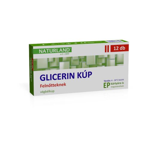 Naturland glicerin kúp felnőtteknek 2500mg 12 db