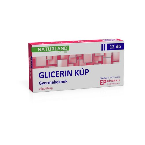 Naturland glicerin kúp gyerekeknek 1500mg 12 db