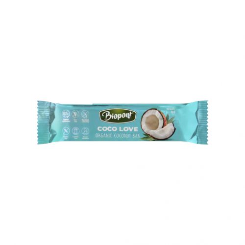 Biopont bio coco love kókuszos szelet 40g