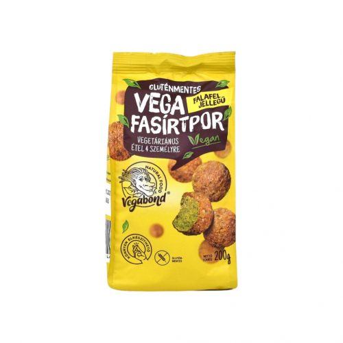 Vegabond vega fasírtpor gluténmentes falafel jellegű 200g