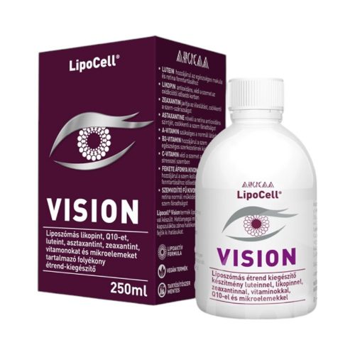 Lipocell vision liposzómás folyékony étrend-kiegészítő 250 ml