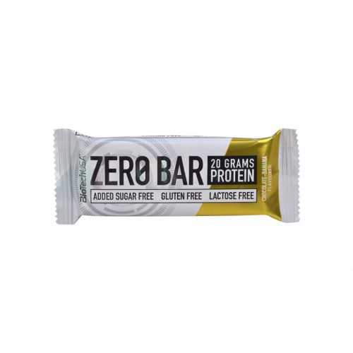 Gluténmentes biotechusa zero bar csokoládé-banán ízű 50g