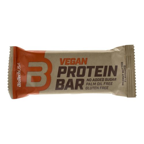 Biotech vegan protein bar mogyoróvaj 50g