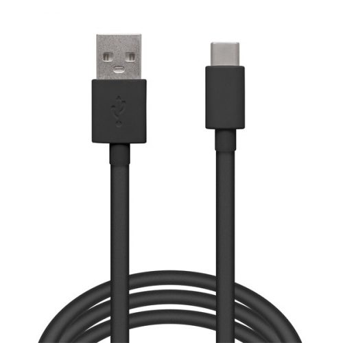 Delight kábel - usb-c töltőkábel (usb-c apa be-/kimenet; 1m, fekete)