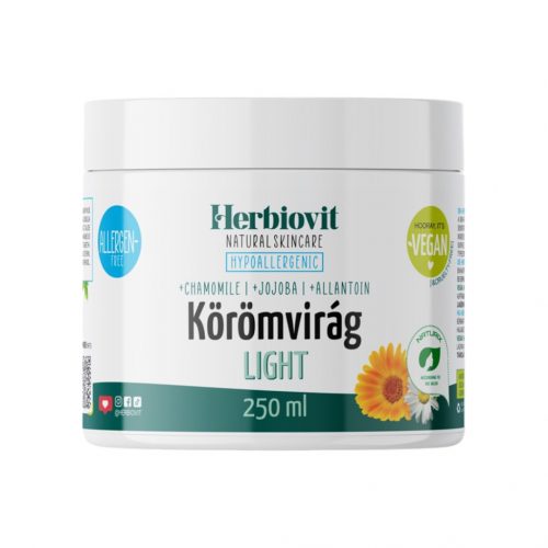 Herbiovit körömvirág krém light hipoallergén 250 ml